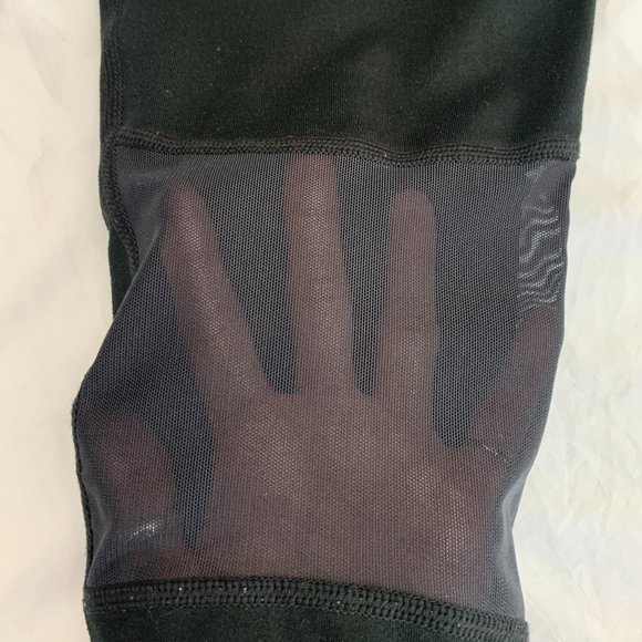 Nike Running Leggings Zipper Key Pocket Yoga Waistband Drawstring Women’s Size S - Picture 7 of 16